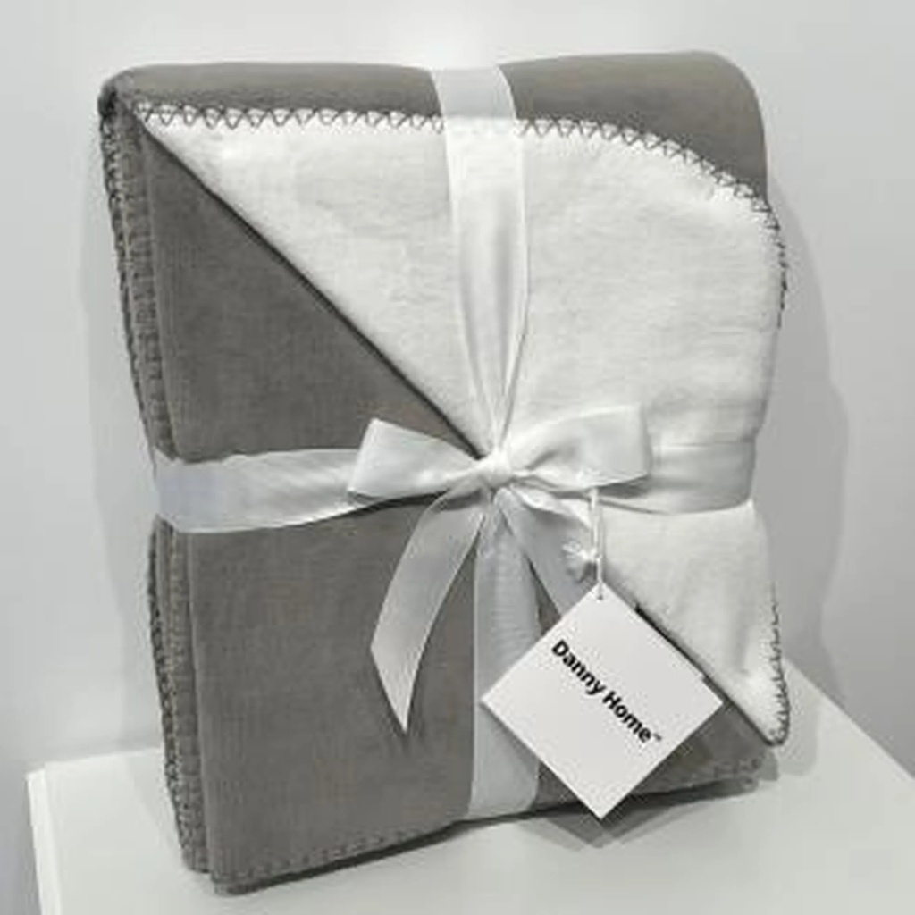 MANTA DANNY HOME BICOLOR 127X178CM
