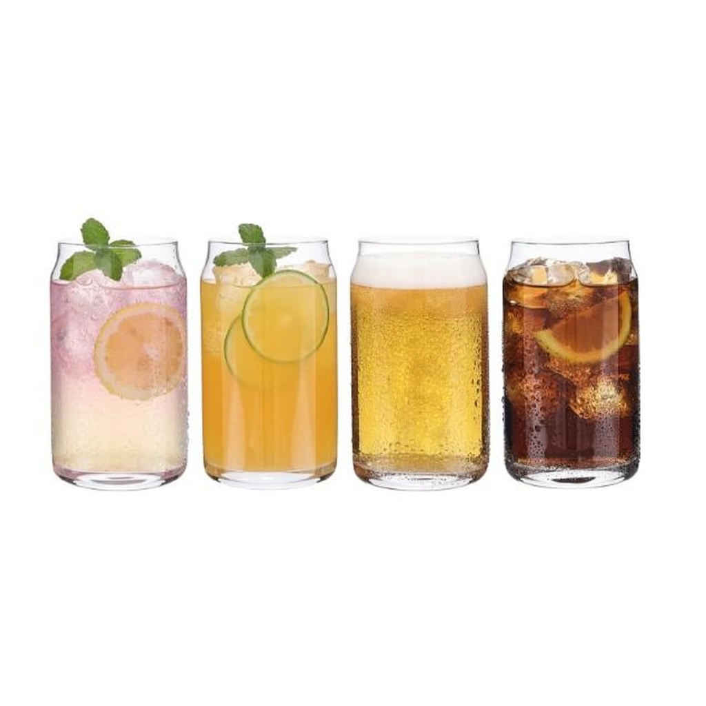 VASO DANNY HOME 500ML SET 4 PZAS