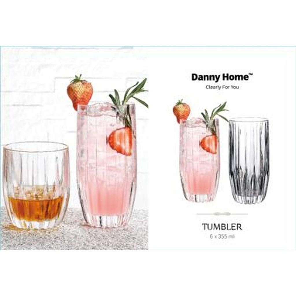 VASO DANNY HOME 7X15X5CM / 355ML