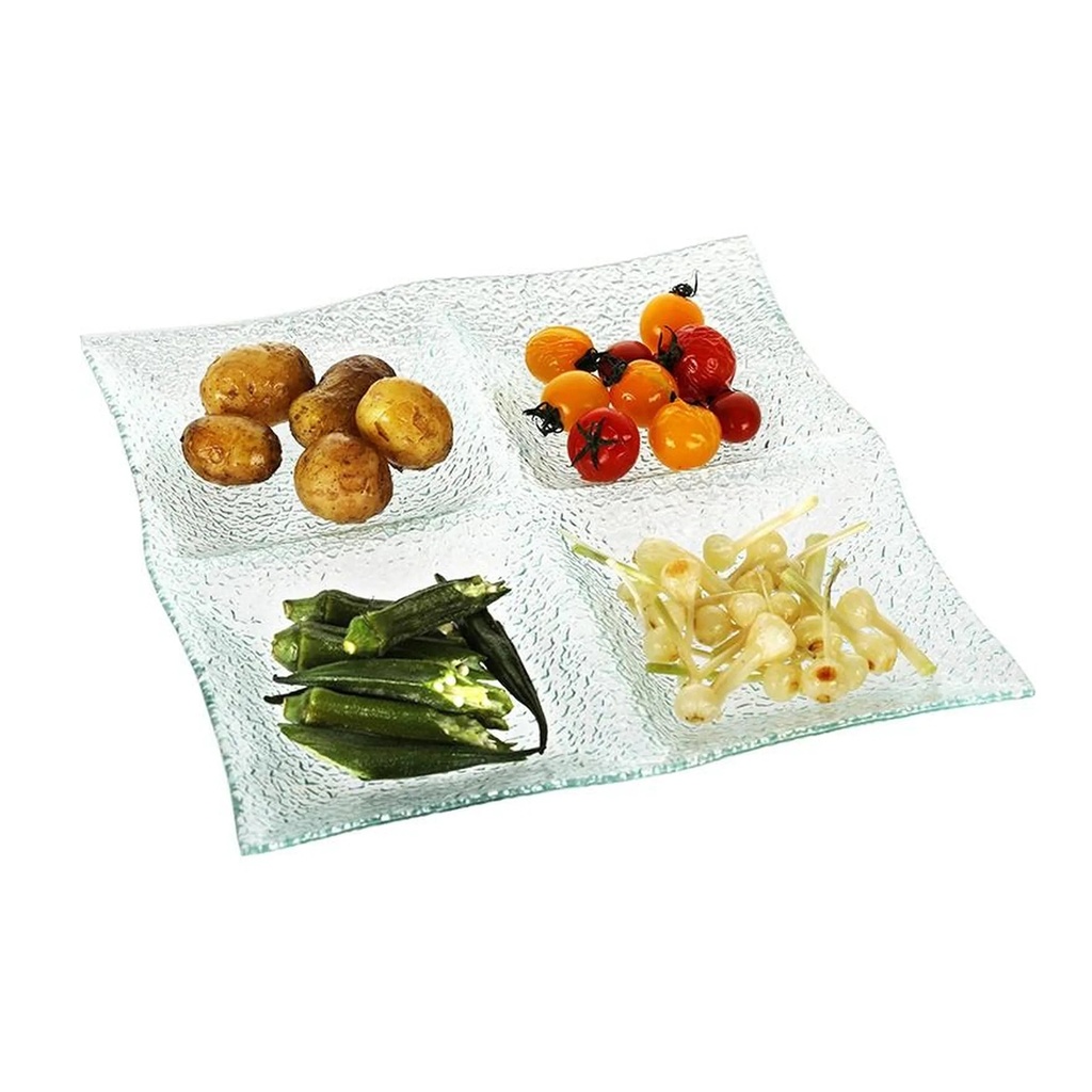 BANDEJA DANNY HOME PARA SERVIR 28.5X28.5