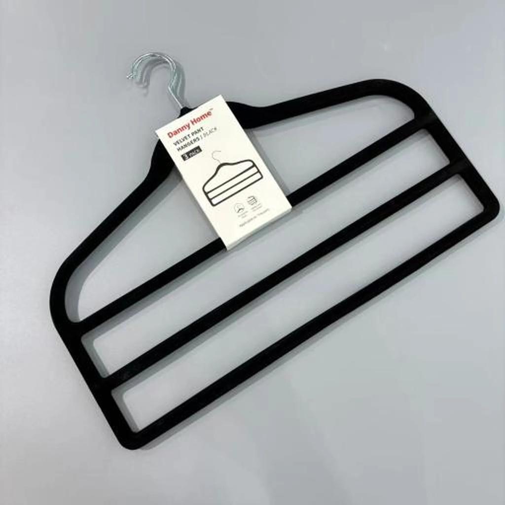 GANCHO DANNY HOME PARA PANTALONES 44.5X3 SET 3 PZS