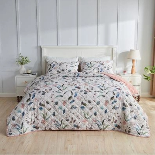 [6952020102469] CUBRECAMA DANNY HOME ACOLCHADO 220X220CM / 50X75CM SET 3 PZAS