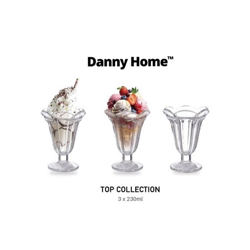 [6919880301067] VASO DANNY HOME 14X10X7.5CM 230ML