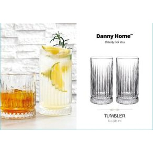 [6919880313237] VASO DANNY HOME 6.5X14CM/285ML