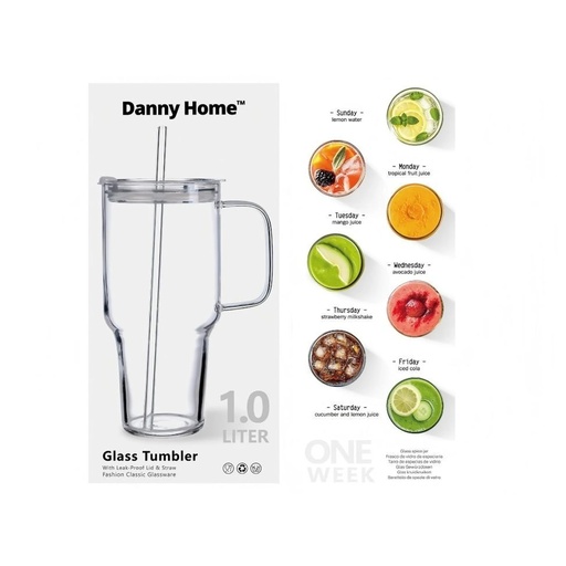 [6912024150460] VASO DANNY HOME 1L/21X10CM